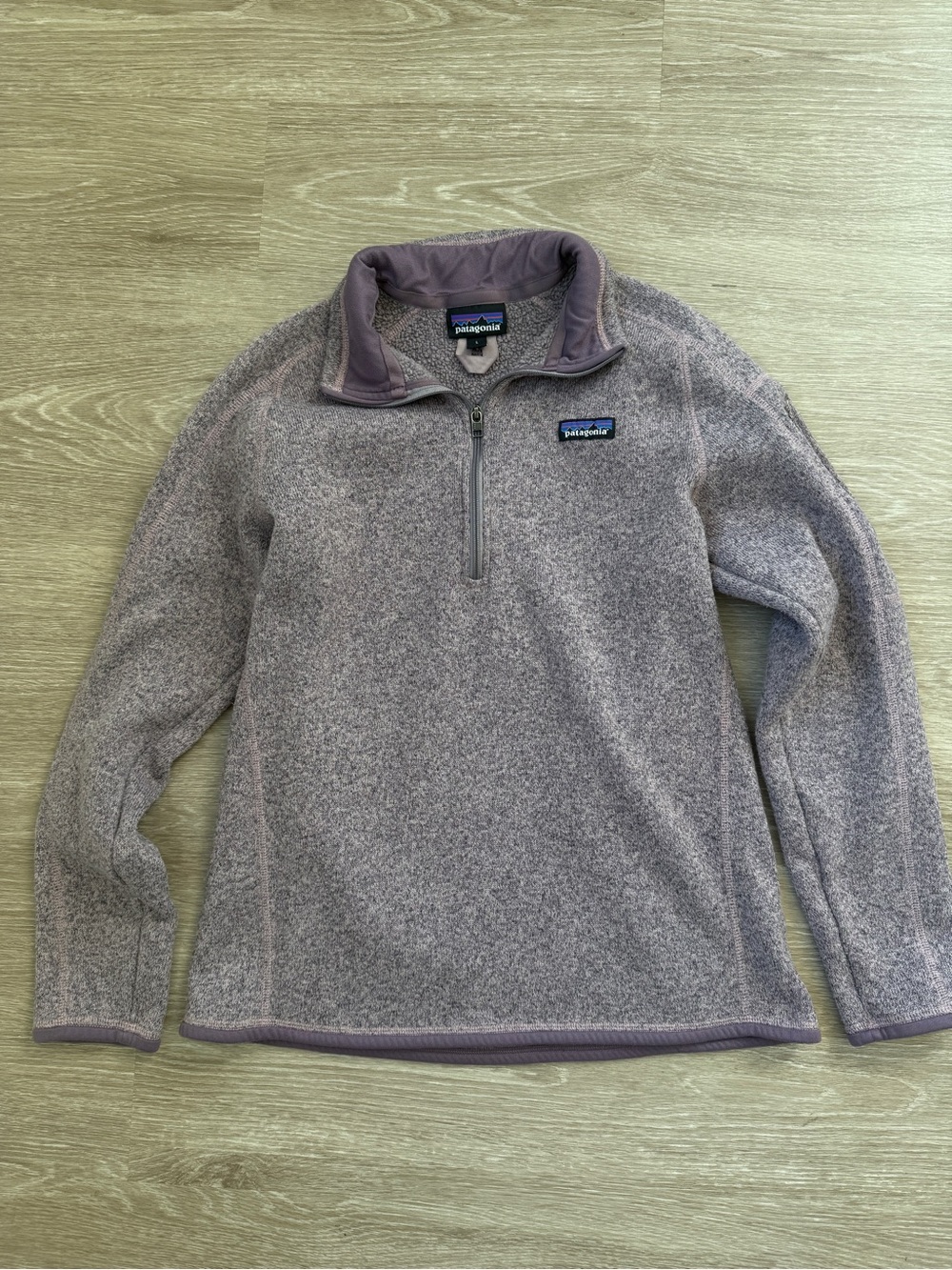 Patagonia Better Sweater 1/4 Zip Purple Fleece